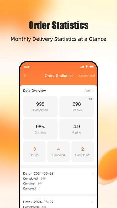 Screenshot #3 pour E-GetS Driver