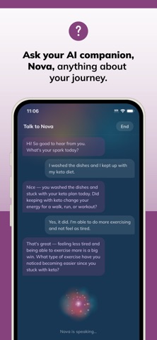 NovaUp: Gratitude Journal iPhone screenshot