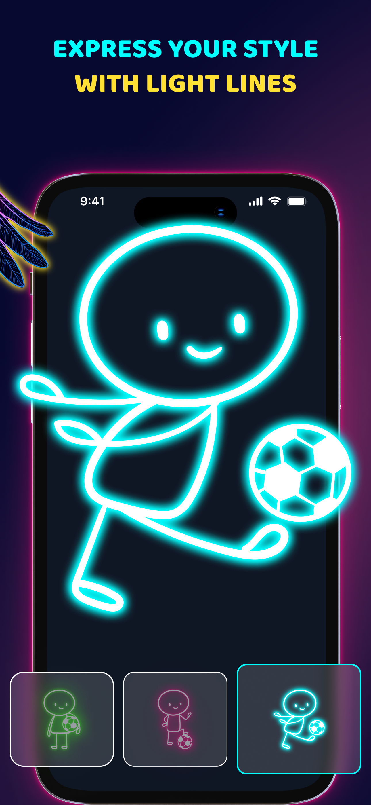 Neonimate: Glow Animation Draw