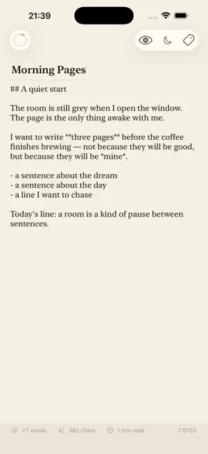 Inkwell Notes screenshot 2