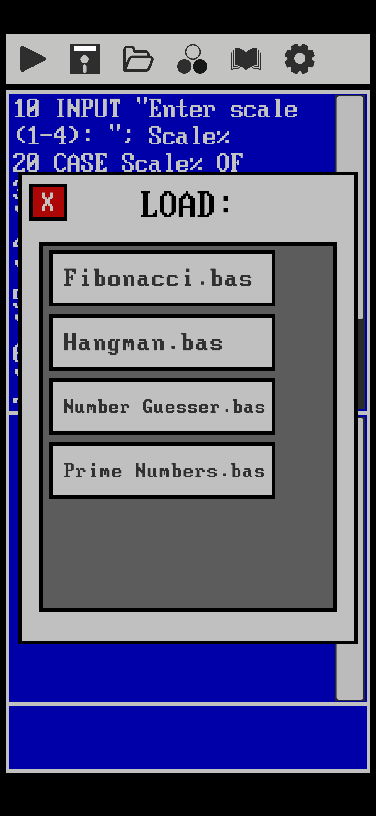 QuackBASIC: Code in BASIC