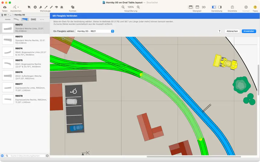 Screenshot von RailModeller Pro auf dem iPhone 6
