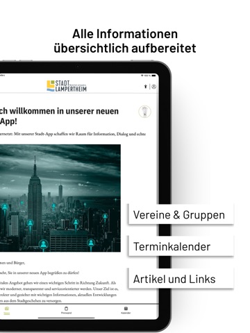 Mein Lampertheim iPad screenshot 4