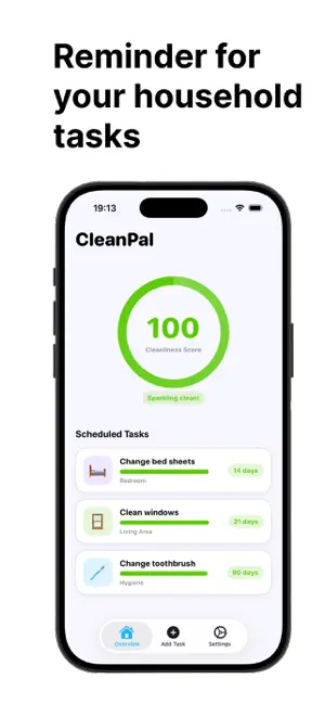 CleanPal - Household made easy screenshot 1