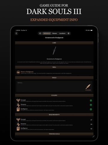 Game Guide for Dark Souls III iPad screenshot