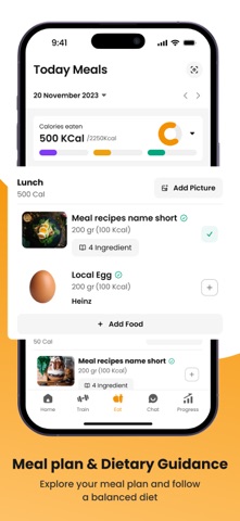 ME Training Sport & Voeding screenshot