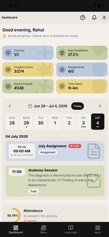 Methodder LMS screenshot