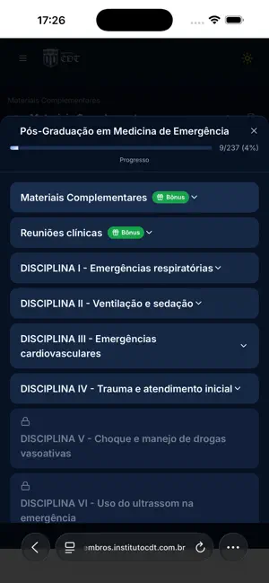 Instituto CDT screenshot 2