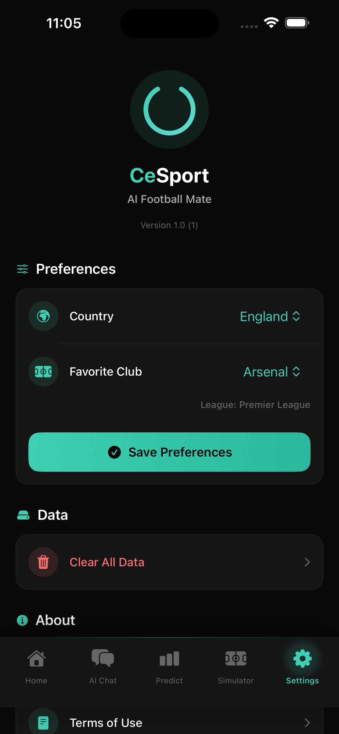 CeSport AI Football Mate screenshot 7