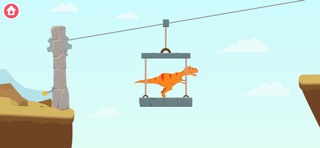 Dinosaur island Games for kids iPhone screenshot