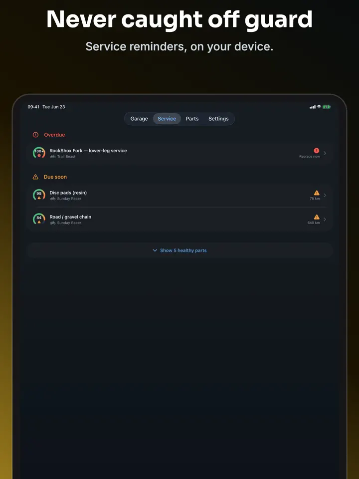 Cogbook on iPad: screenshot 7 of 8