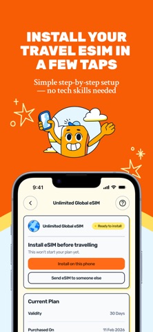 Simify eSIMs: Travel Connected screenshot