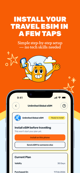Simify eSIMs: Travel Connected Screenshot 3 of 6