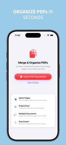 PDF Merger & Editor Screenshot 1 of 3