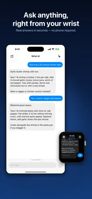 Wrist AI Chat screenshot 1