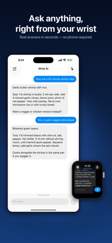Wrist AI Chat Screenshot 1 of 3