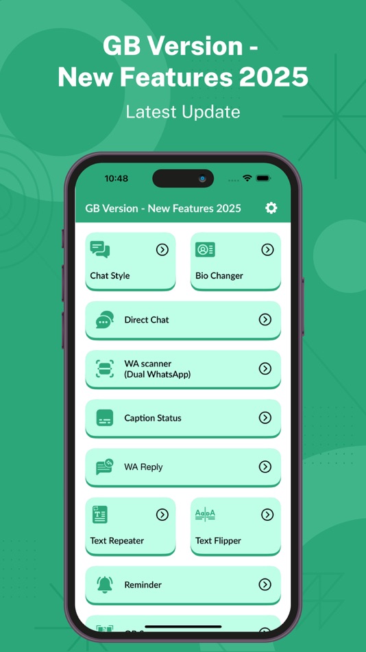 #1. GB Version - New Features 2025 (iOS) 由: Sagar Savaliya