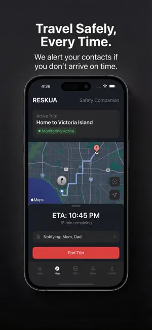 Reskua: Personal Safety & SOS screenshot 4