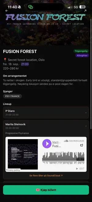 Ravepuls screenshot 3