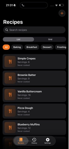 RecipeScale Screenshot 1 of 5