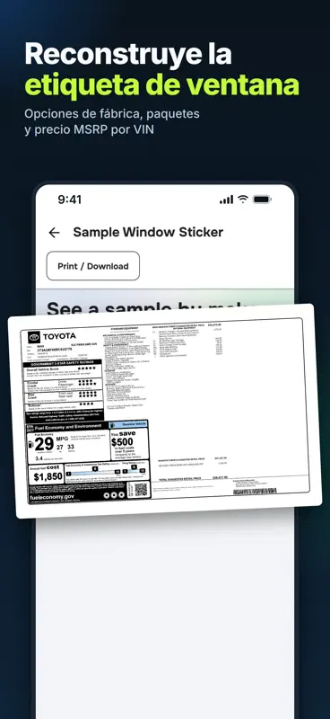 VIN Check Report, Plate Lookup screenshot 7 of 10