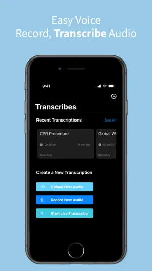 Easy Voice: Audio Notes screenshot 1