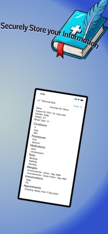Health Data File Screenshot 2 of 2