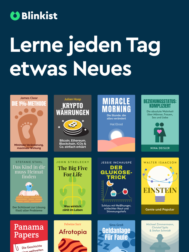 ?Blinkist: Buchzusammenfassung Screenshot