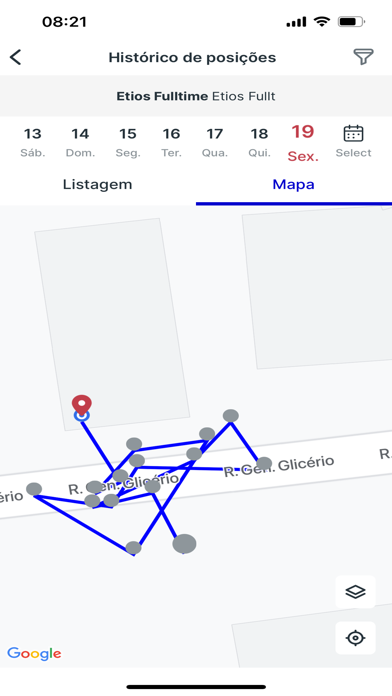 SMTracker Mobile Screenshot
