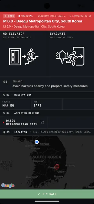 Alerti - Earthquake & Tsunami screenshot 3