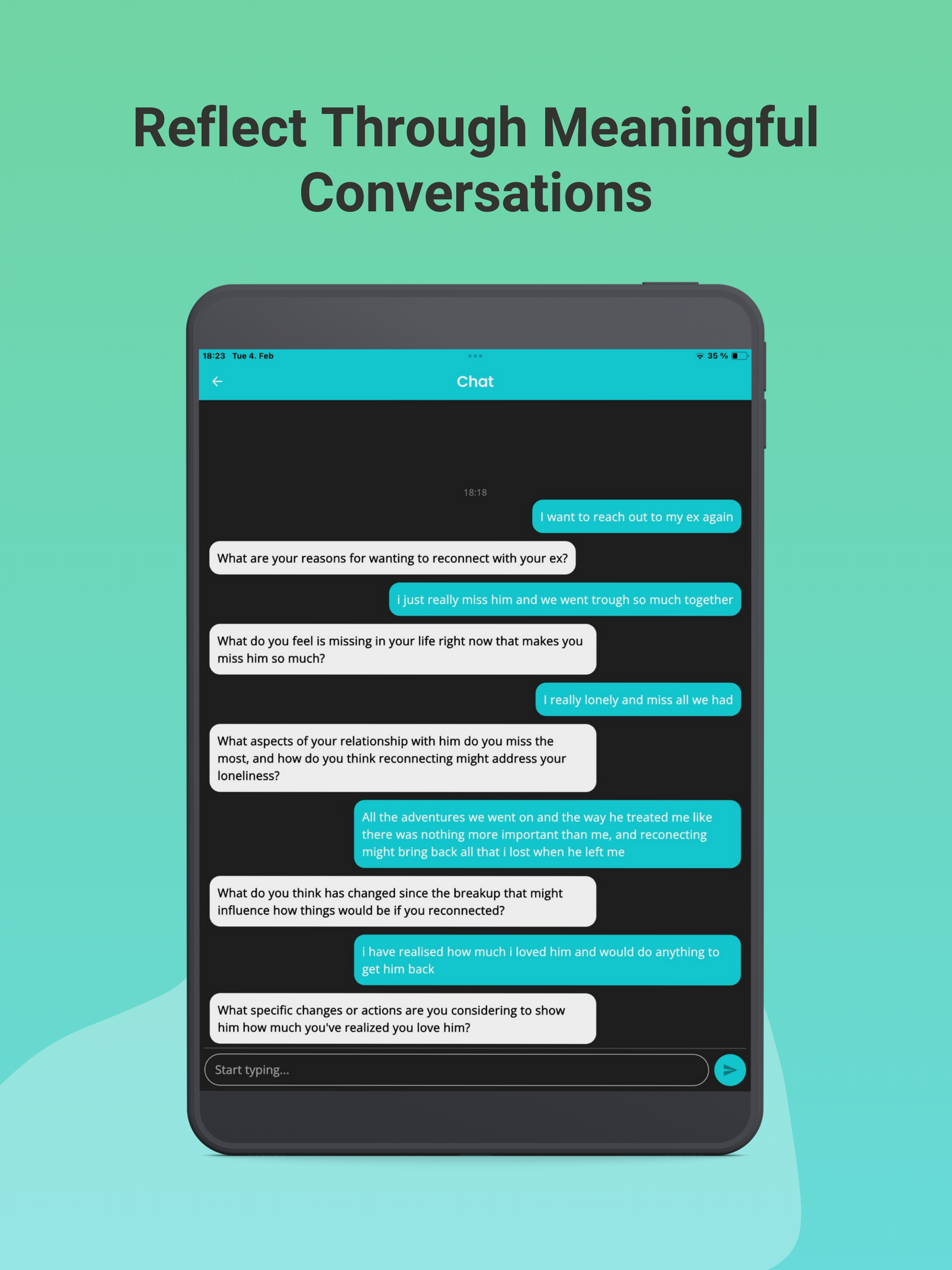New Me: AI for Self-Awareness
