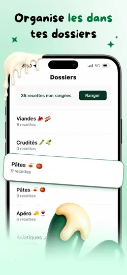 Capture d'écran de GoomY: Enregistre Tes Recettes sur iPhone 3