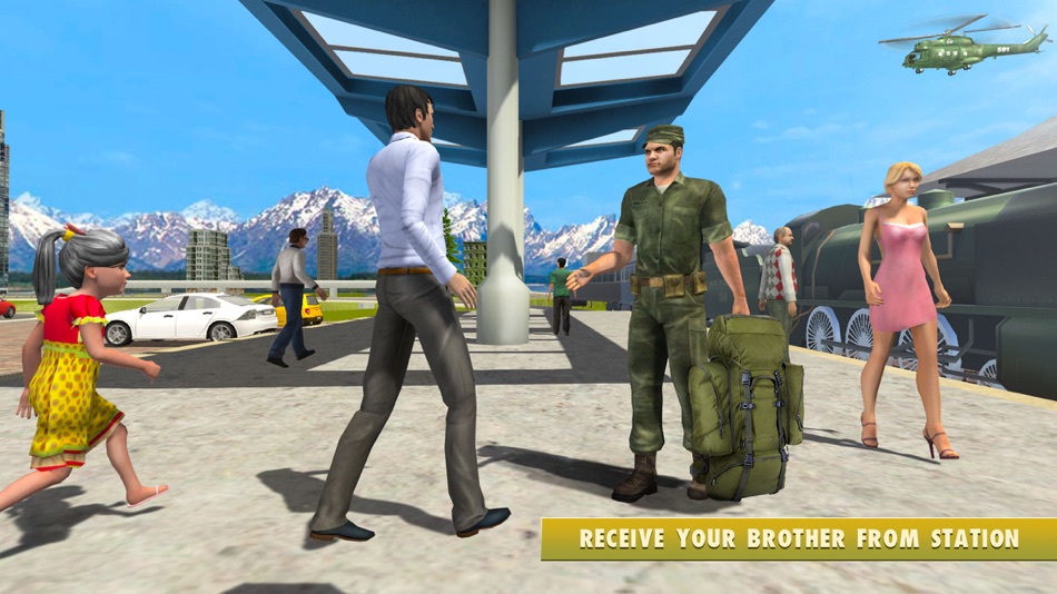 #1. Virtual army men simulator (iOS) By: Sundas Ahmed