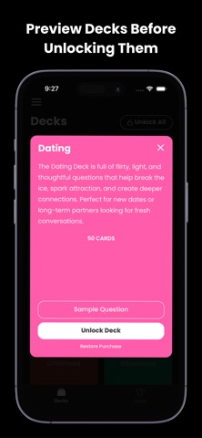 Conversation Cards Ultimate screenshot