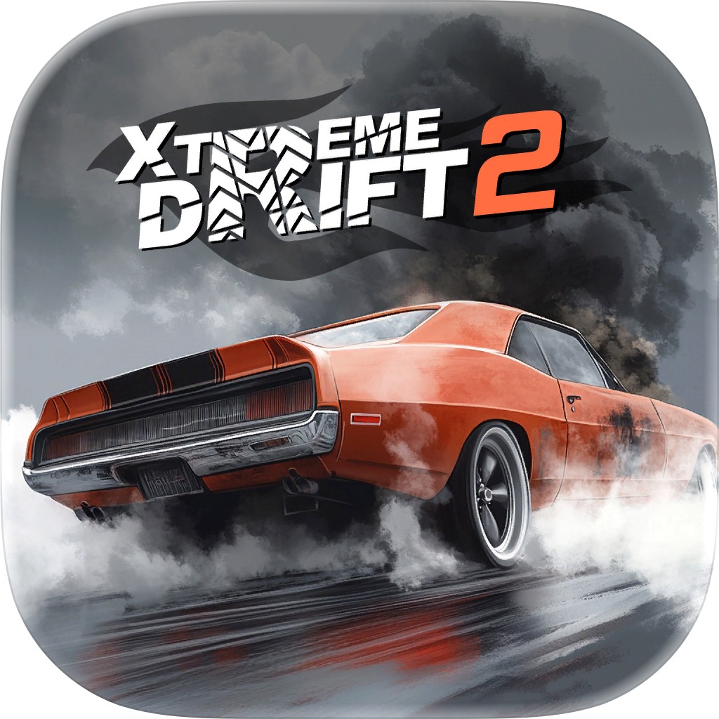 Apple App Store cover for Xtreme Drift 2