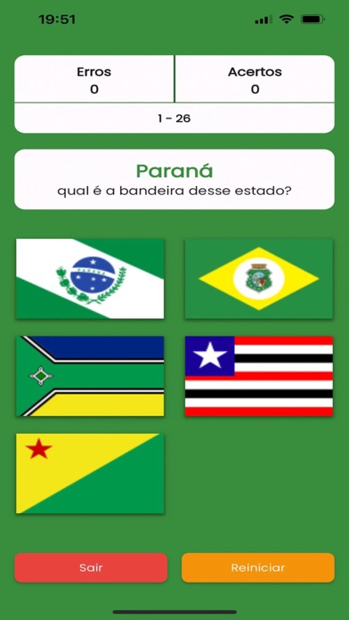 Quiz States of Brazil Screenshot