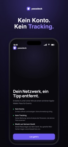 Passdeck: Wallet-Karten screenshot