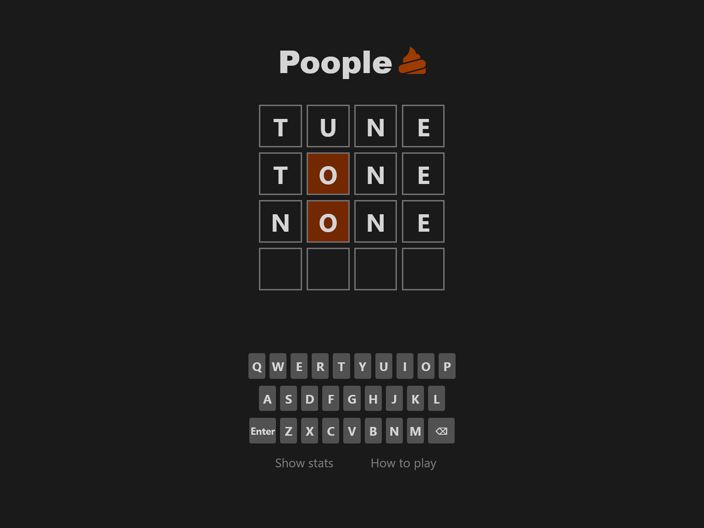 Poople - Daily Word Game