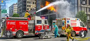 Fire Truck Rescue Firefighter screenshot 2