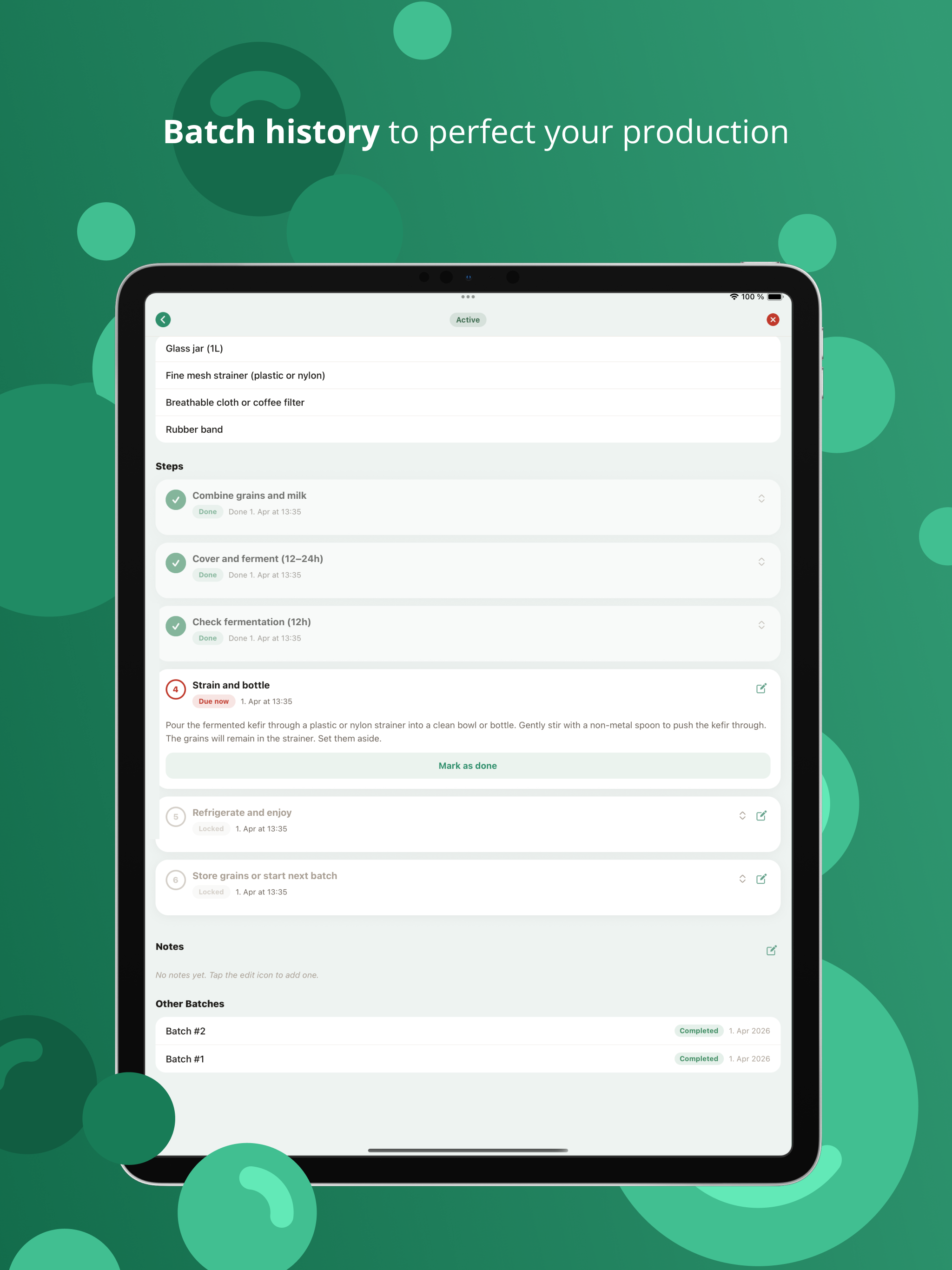 FermentMe - Recipes & tracker