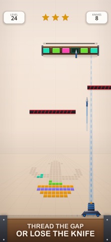 Paintblade: Knife Throw Game Screenshot 2 of 5