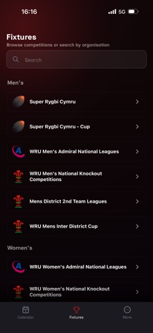 Rygbi Cymru iPhone screenshot 6