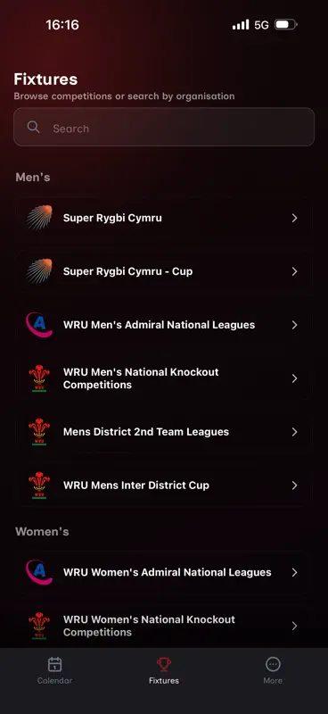 Rygbi Cymru screenshot 6 of 10