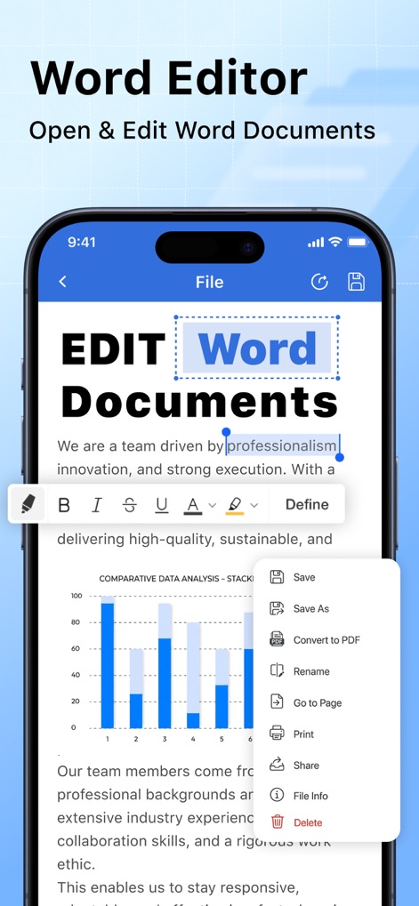 Word Editor:Word&Doc Office - Utilities App | MWM