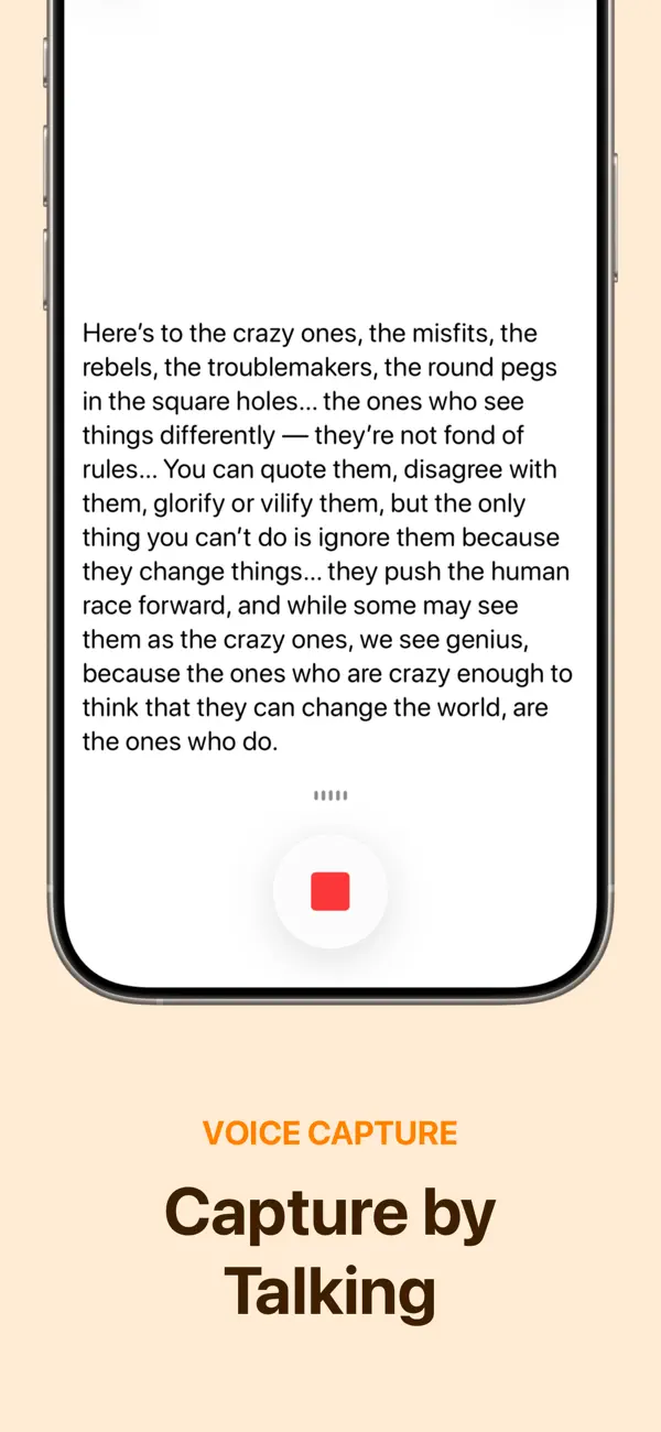 #5. Quick Notes - Capture (iOS) Ved: Furkan Simsir