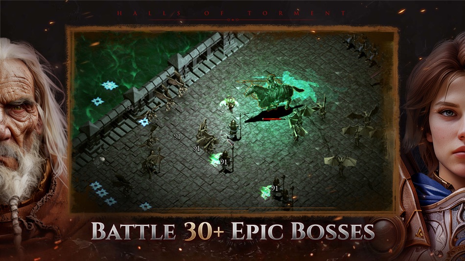 #3. Halls of Torment: Premium (iOS) Von: Erabit Studios