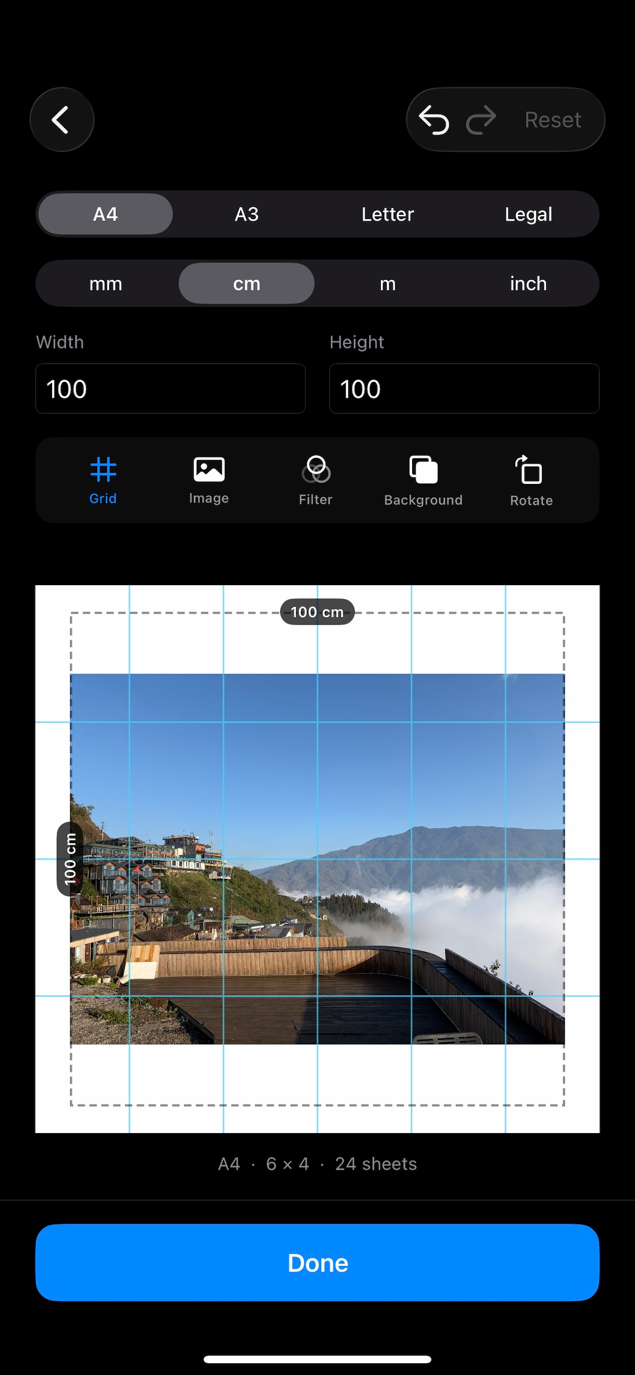 Poster Printer: Tile Print