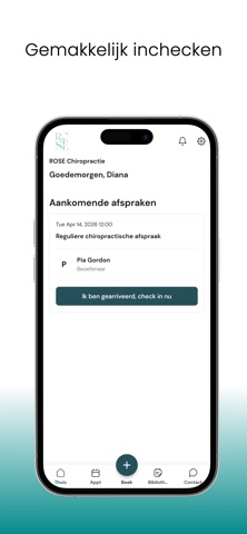 ROSE Chiropractie iPhone screenshot