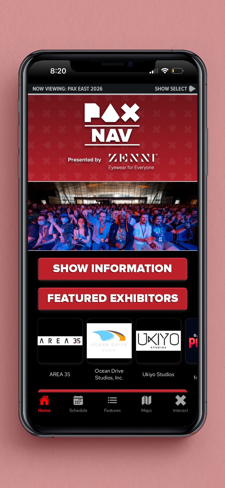 PAX Nav iphone screenshot 3