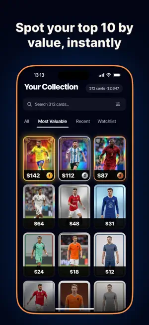 Sports Cards: Card Scanner screenshot 4